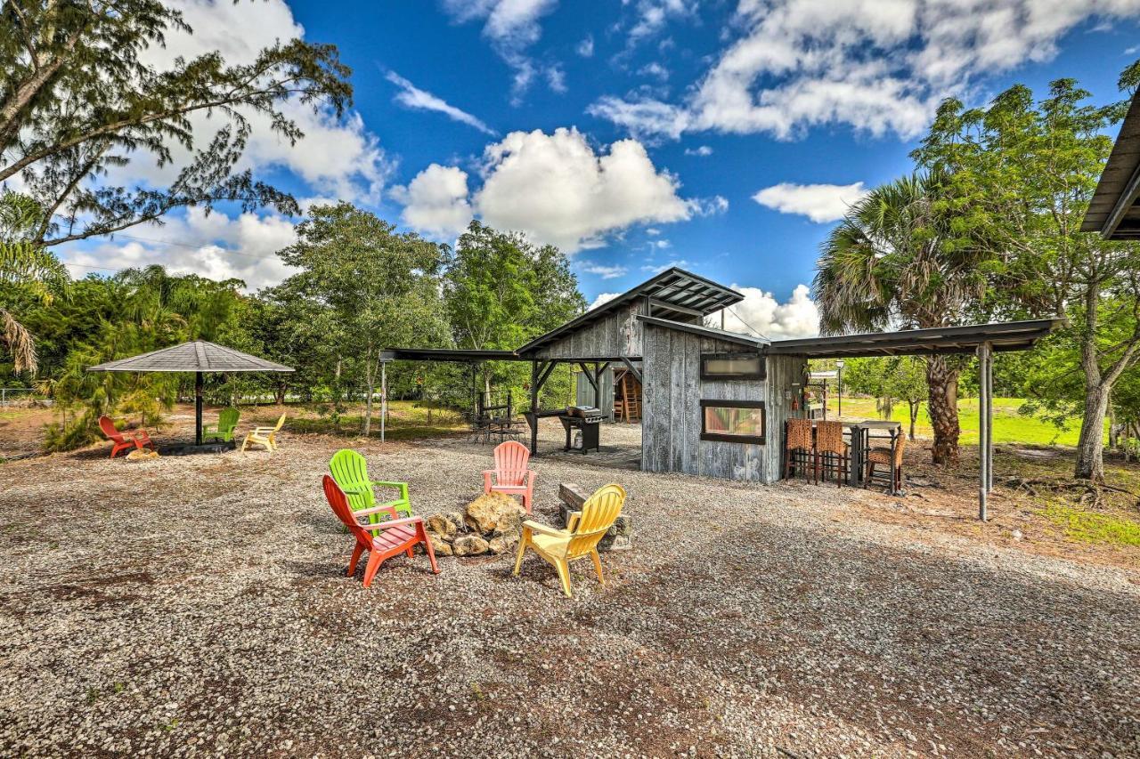 Authentic Clewiston Home With Outdoor Game Room ภายนอก รูปภาพ