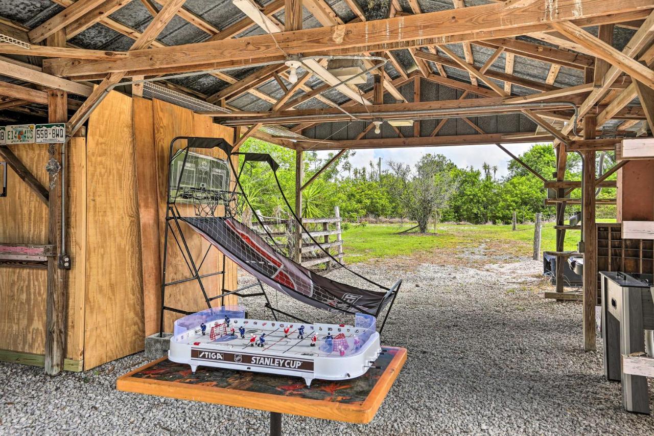 Authentic Clewiston Home With Outdoor Game Room ภายนอก รูปภาพ