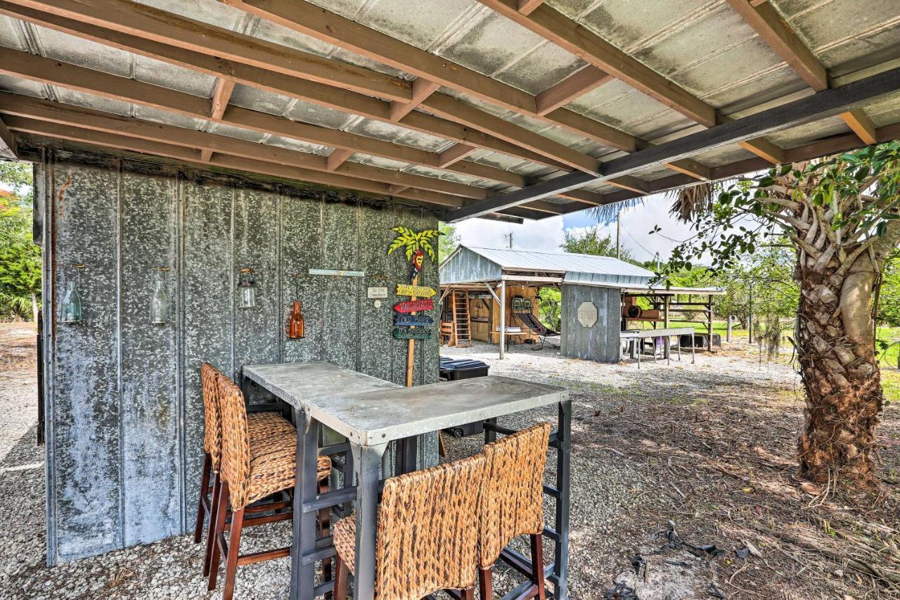 Authentic Clewiston Home With Outdoor Game Room ภายนอก รูปภาพ